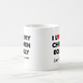 愛する子供たち おもしろマグカップ コーヒーマグカップ (中央)