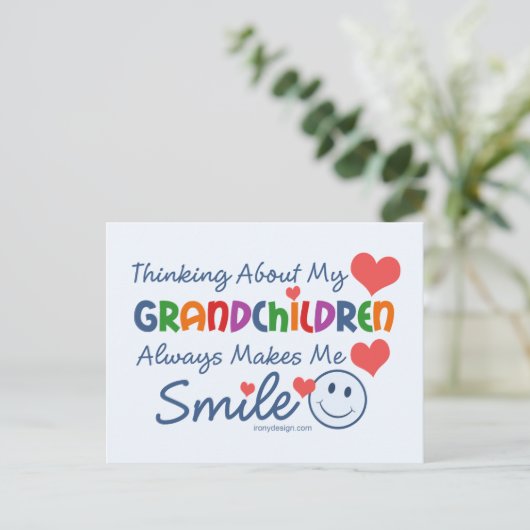 愛する孫たち ポストカード (スタンド正面)