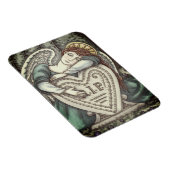 愛する守護天使、墓地モーニング芸術の裂け目 マグネット (右側)