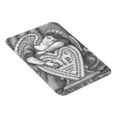 愛する守護天使、墓地モーニング芸術の裂け目 マグネット (右側)