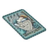 愛する守護天使、墓地モーニング芸術の裂け目 マグネット (右側)