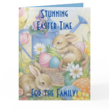 愛する家族に、ハッピーイースター