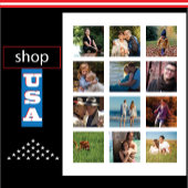 愛する家族のコラージュ12イメージ信じられないほどの ポストカード