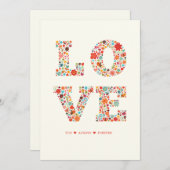 "愛する常に、永遠"レトロフローラ愛 シーズンカード (正面/裏面)