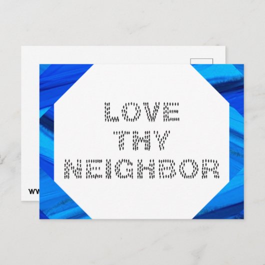 愛する彼らの隣人のはがき ポストカード (正面/裏面)