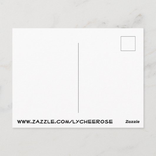 愛する彼らの隣人のはがき ポストカード (裏面)