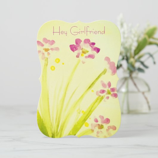 愛する彼女 招待状 (スタンド正面)