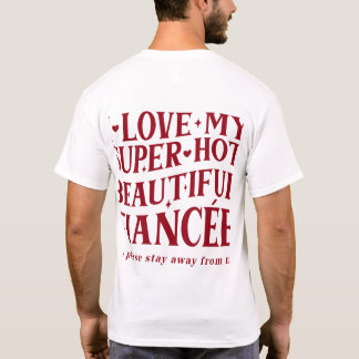 愛する彼氏なので私から離れてください Tシャツ