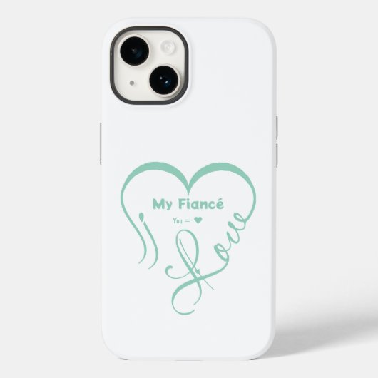 愛する彼氏へ • あなた = ♥ 🫳🏻💍 Case-Mate iPhoneケース (裏面)