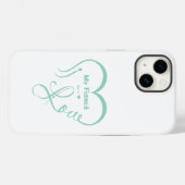 愛する彼氏へ • あなた = ♥ 🫳🏻💍 Case-Mate iPhoneケース (裏面 (横))