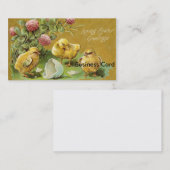 愛する復活祭の挨拶 名刺 (正面/裏面)