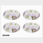 愛する復活祭… 楕円形シール (シート)