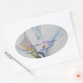 愛する復活祭… 楕円形シール (封筒)