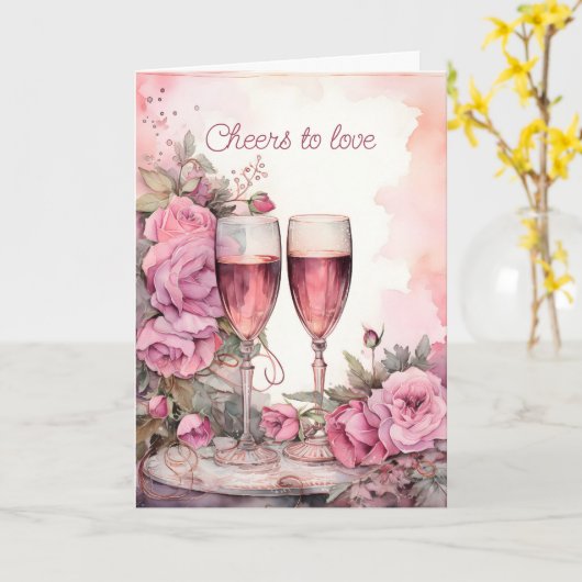 愛する応援 カード (黄色い花)