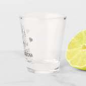 愛する応援 ショットグラス (右)