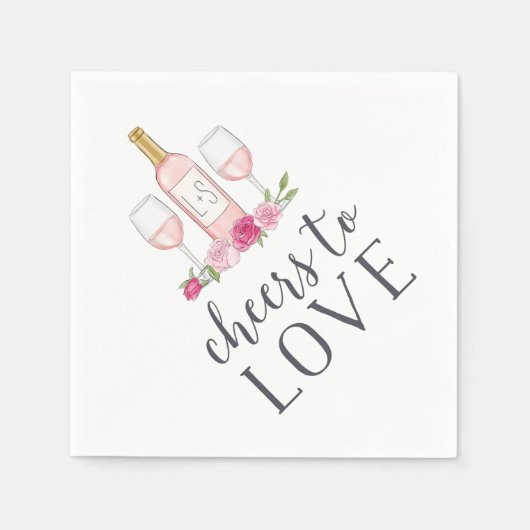 愛する応援 スタンダードカクテルナプキン (正面)