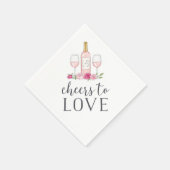 愛する応援 スタンダードカクテルナプキン (角)