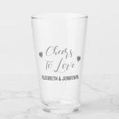 愛する応援 タンブラーグラス (正面)