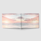 愛する思い出に日没海追悼式 ゲストブック (全面)