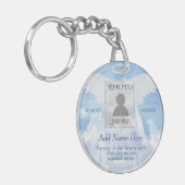 愛する思い出のキーチェーンで記念写真を撮る キーホルダー (正面左)