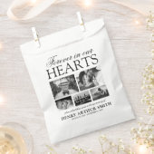 愛する思い出の中で写真葬儀記念 フェイバーバッグ (クリップ留めされた状態)