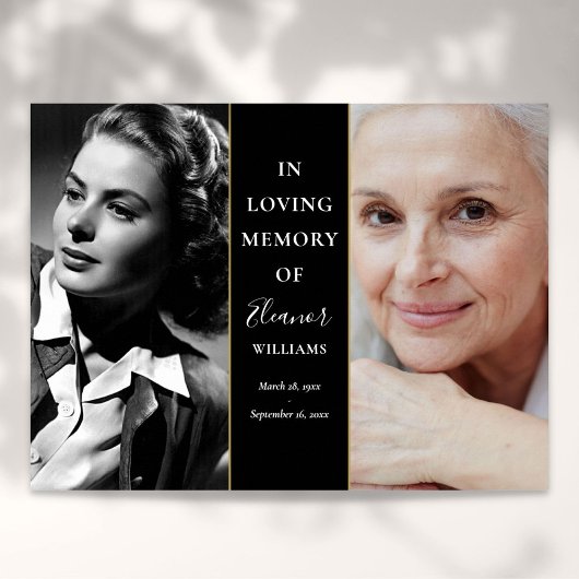 愛する思い出の中で、そして今2つの写真記念 ポスター