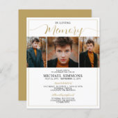 愛する思い出の中の予算3 Photo Memorial aFuneral (正面/裏面)