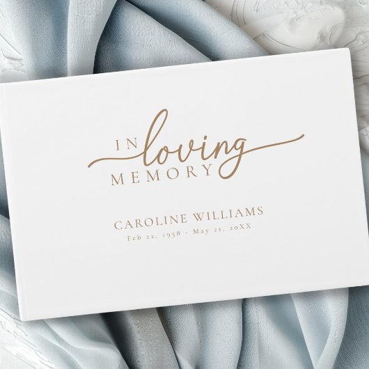 「愛する思い出の中」メモリアル，名前，引用文 ゲストブック