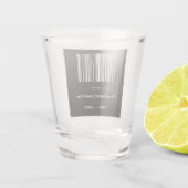 愛する思い出の中 – 個人設定/写真の名前 –  ショットグラス (裏面)