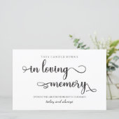 「愛する思い出の中」白黒結婚のサイン (スタンド正面)