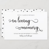 「愛する思い出の中」白黒結婚のサイン (正面/裏面)