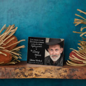 愛する思い出の写真記念碑 フォトプラーク (側面)