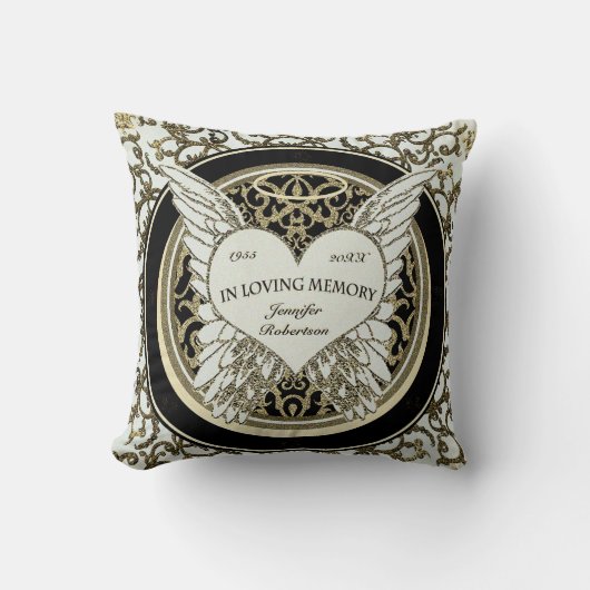 愛する思い出心地よい枕 クッション (正面)