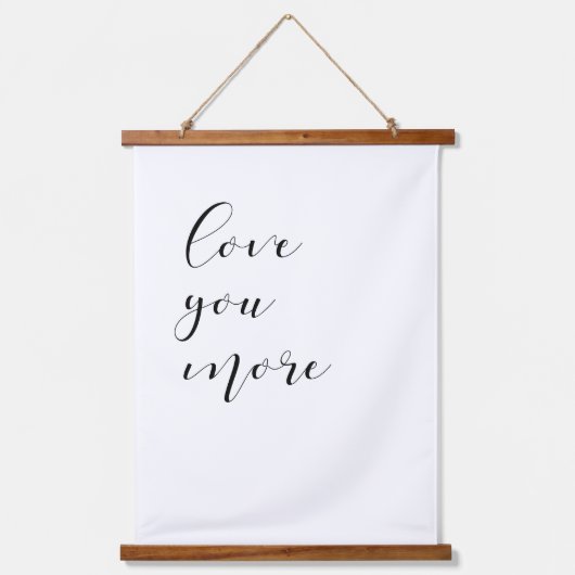 愛する愛する愛する愛する最も高い愛エレガントするベッド 吊り下げ型タペストリー (正面)