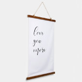 愛する愛する愛する愛する最も高い愛エレガントするベッド 吊り下げ型タペストリー (傾斜あり)