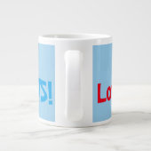 愛する愛犬家たちにとってかわいモダンい ジャンボコーヒーマグカップ (裏面)