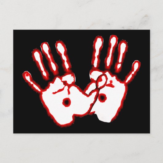 愛する手 – John 20:27 ポストカード (正面)