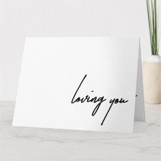 愛する折り畳んだグリーティングカード カード