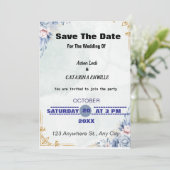 愛する日付と招待状を保存 招待状 (スタンド正面)