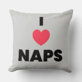 愛する昼寝 スロー枕 - 居心地の良い昼寝愛好家 クッション (正面)