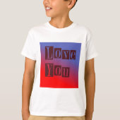 愛する暗い Tシャツ (正面)