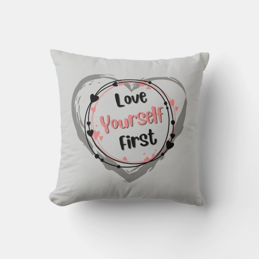 愛する最初のBFTG枕 クッション (正面)