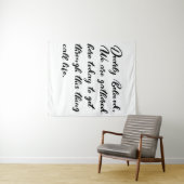 愛する最愛のバックドロップ、我々はここにいる タペストリー (インサイチュ(横))