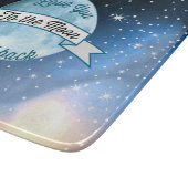 愛する月とバックスターズのパターン カッティングボード (角)