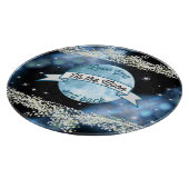 愛する月とバックスターズのパターン カッティングボード (角)