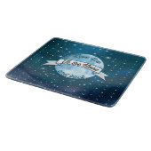 愛する月とバックスターズのパターン カッティングボード (角)