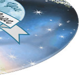 愛する月とバックスターズのパターン カッティングボード (角)