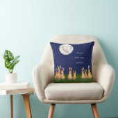 愛する月とバックバニースターズ引用文 クッション (椅子)