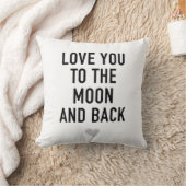 愛する月とバック装飾用クッション クッション (ブランケット)