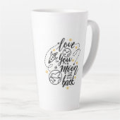 愛する月と背中のラテマグ カフェラテマグ (右アングル)